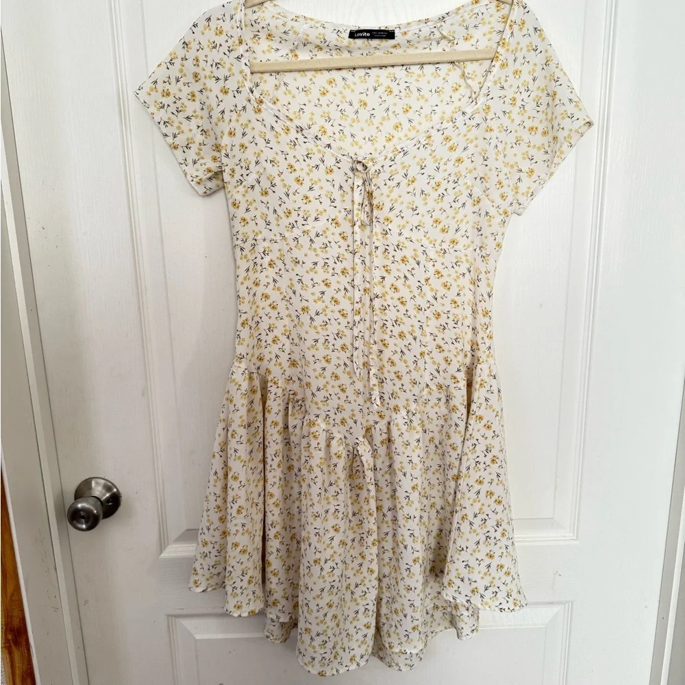 Lobito Floral Mini Dress - Picture 2 of 6